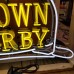 New Brown Derby Painted Metal Neon Sign 54"W x 36"H